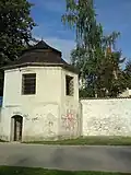 Gloriet, branka do Biskupské zahrady