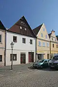 Městský dům (Úštěk), Vnitřní Město, Mírové náměstí 35 a 36.JPG