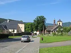 Městys Dešenice – tvrz a kostel svatého Mikuláše