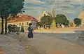 Náměstí v Týnci nad Labem (1909)