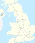 M1 motorway (Northern Ireland) map