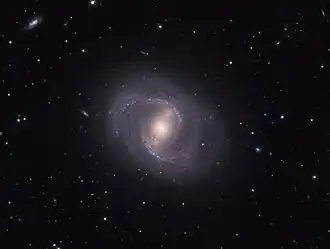 M91 na snímku ze Schulmanova dalekohledu. Autor: Adam Block