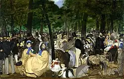Koncert v Tuileriích, 1862