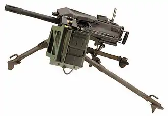 Automatický granátomet Mk 19 na lafetě