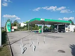 Čerpací stanice v Gárdony