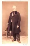 MUDr. Karl Haas, lékař z Českých Budějovic, někdy po roce 1864