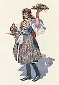 Mařaťanka (Akvarel, 1914)