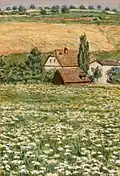 Jaroslav Mašek – Louka s chalupou
