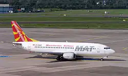 Letoun společnosti MAT Macedonia Airlines