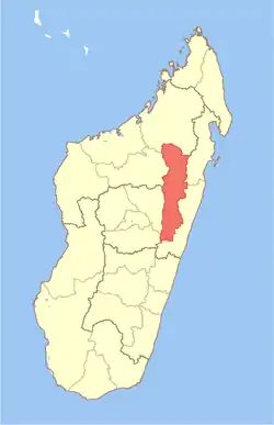 Poloha na Madagaskaru