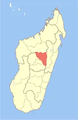 Poloha na Madagaskaru