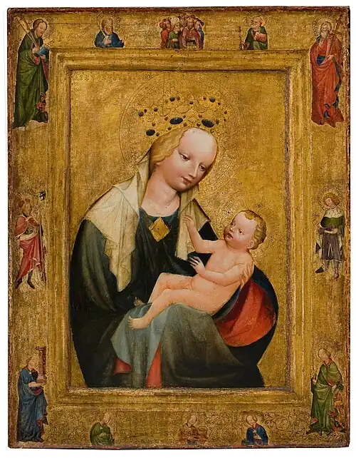 Madona svatotrojická (1440)