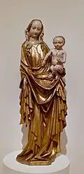 Madona ze Svérázu (kolem 1420), AJG Hluboká nad Vltavou