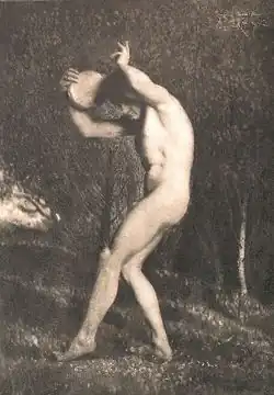 Mužský akt, 1897