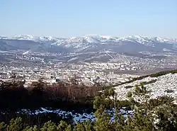 Magadan z okolních návrší