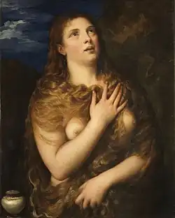 Svatá Marie Magdaléna, 1532, Palazzo Pitti, Florencia