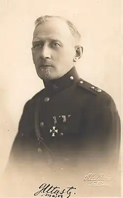 Major Gustav Utuste 1929