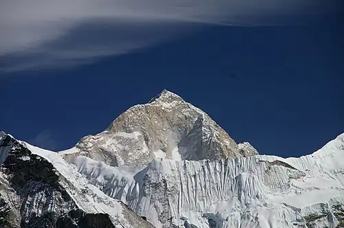 Makalu, pohled z jihozápadu