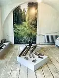 Expozice muzea věnovaná táboru