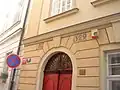 Označení v omítce, Praha-Malá Strana