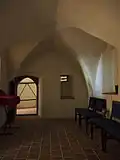 Malá obřadní síň - kaple, zadní část