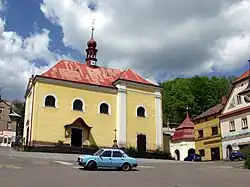 Barokní kostel Sedmi radostí Panny Marie