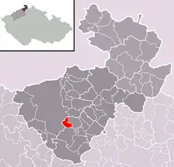 Malá Veleň na mapě