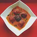 Malai kofta, pokrm charakteristický pro Indický subkontinent