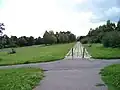 Malešický park před rekonstrukcí v roce 2009