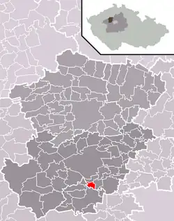 Malé Přítočno na mapě