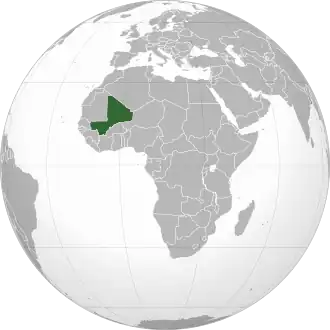 Poloha Mali