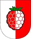Znak obce Malinová