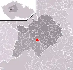 Málkov na mapě