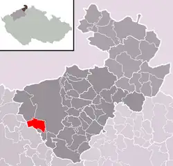 Malšovice na mapě