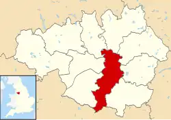 Manchester na mapě