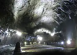 lávový tunel