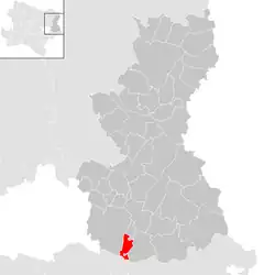 Mannsdorf an der Donau na mapě