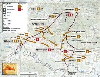 Mapa operace