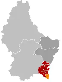 Schengen na mapě
