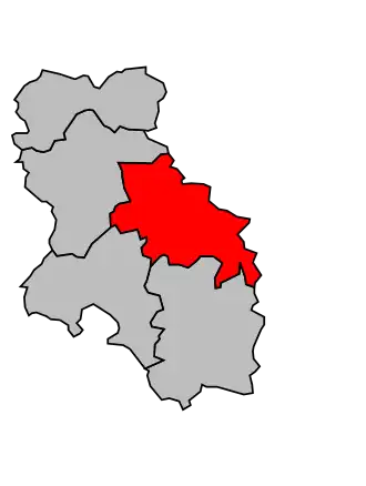 Kanton na mapě arrondissementu Bar-sur-Aube