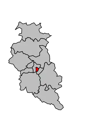 Kanton na mapě arrondissementu Bar-le-Duc
