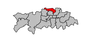 Kanton na mapě arrondissementu Clermont-Ferrand