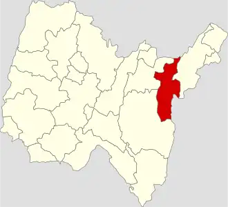 Kanton na mapě departementu Ain
