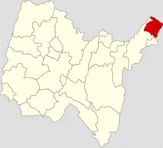Kanton na mapě departementu Ain