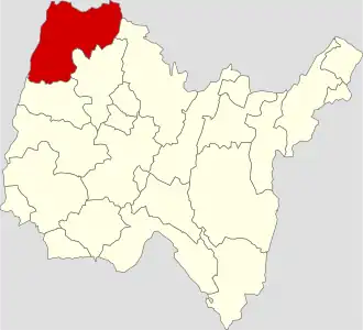 Kanton na mapě departementu Ain