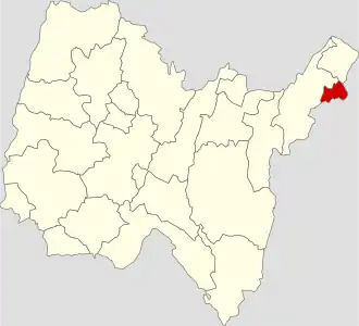 Kanton na mapě departementu Ain