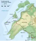 Mapa lokality kulturního dědictví UNESCO