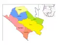 Departmenty provincie Nyanga