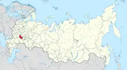 Penza na mapě