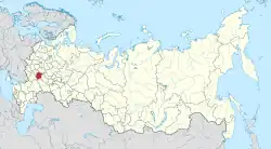 Mičurinsk na mapě
